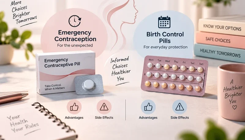 Emergency Contraception and Birth Control Pills Advantages and Side Effects