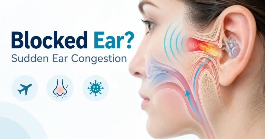 Why Does My Ear Feel Blocked? Causes of Sudden Ear Congestion